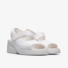 Camper Kaah Sandals White - Womens Singapore GEWDDM-994